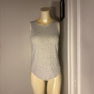 Banana Republic Size Small Knit Tank Top Light Heather Gray